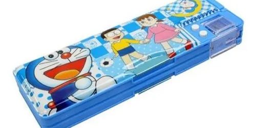 Magnetic Lock Pencil Box